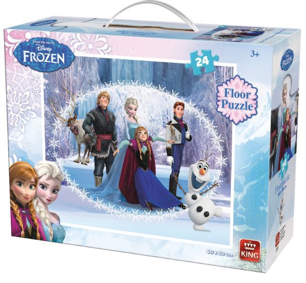 Παζλ δαπέδου Disney 24 κομματιών Frozen