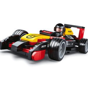 Τουβλάκια Sluban κίτρινη Formula 1 120τμχ