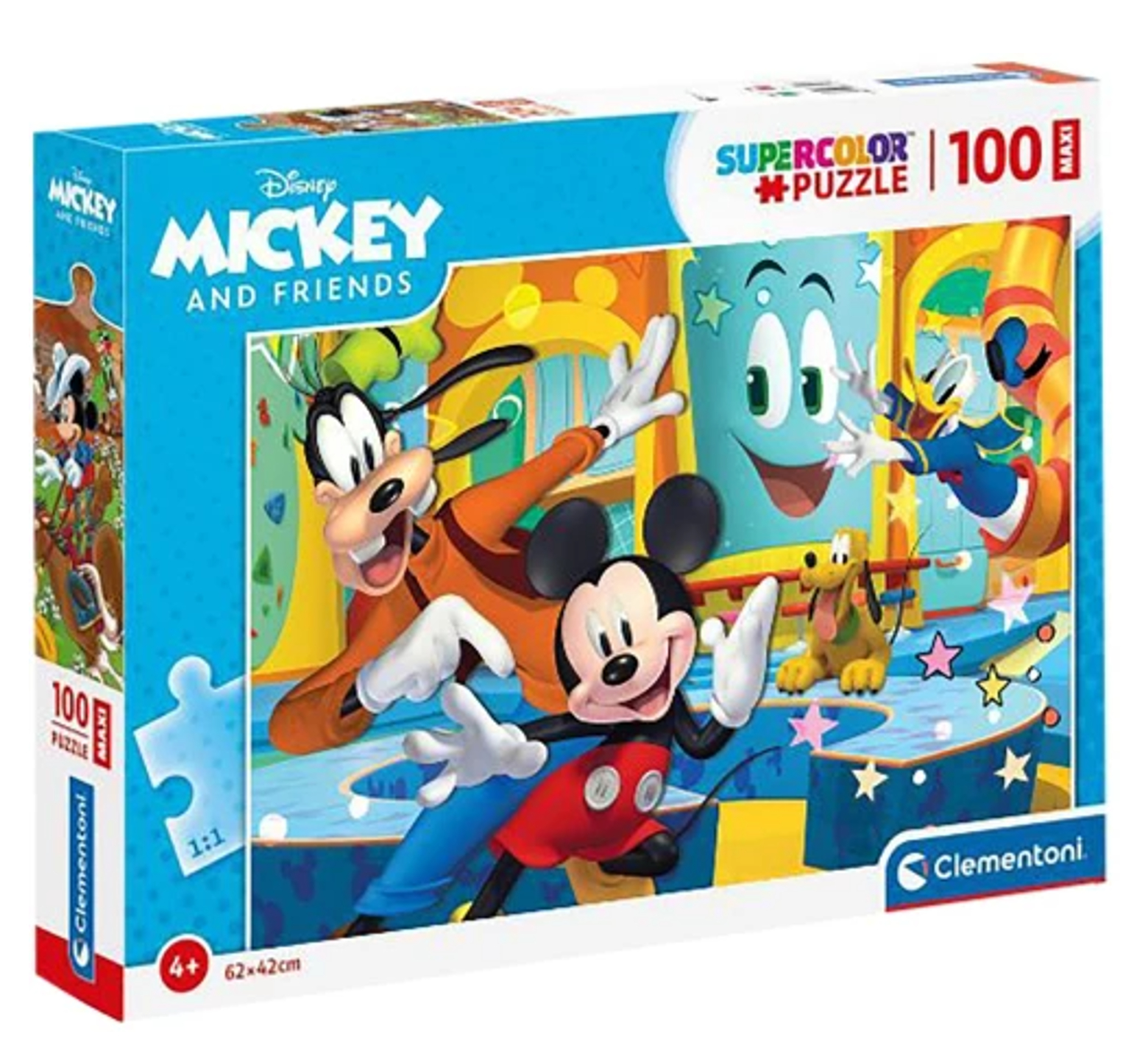 Παζλ Clementoni Disney 100 κομματιών Mickey Mouse maxi