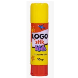 Κόλλα logo stick 10gr κορυφαίας ποιότητας κατάλληλη για χαρτί, χαρτόνι, σελοφάν