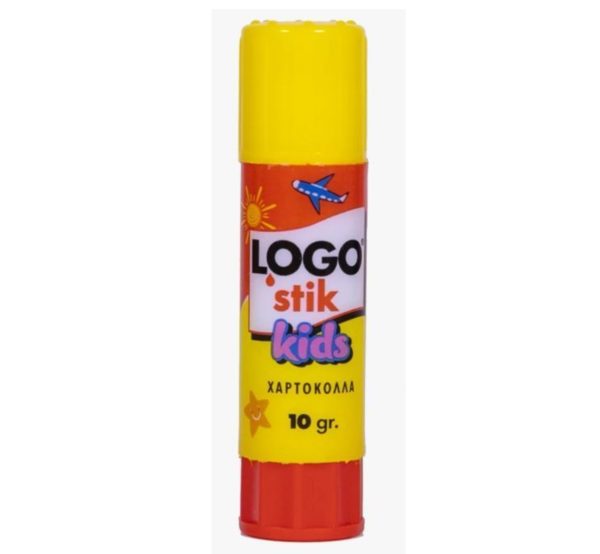 Κόλλα logo stick 10gr κορυφαίας ποιότητας κατάλληλη για χαρτί, χαρτόνι, σελοφάν