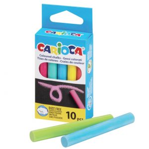 Κιμωλίες Carioca πακέτο 10 διαφορετικών χρωμάτων