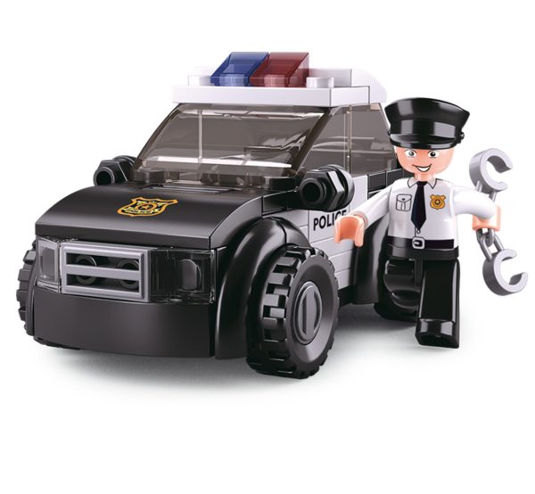 Τουβλάκια Sluban αστυνομικό περιπολικό 88τμχ