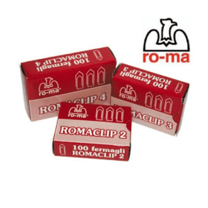 συνδετήρες μεταλλικοί Romaclip Νο3 100τμχ