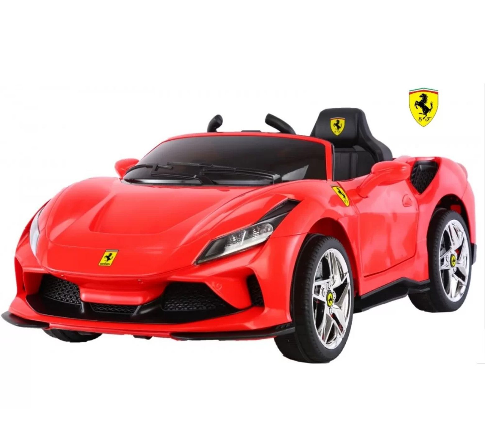 Ηλεκτροκίνητο Παιδικό Αυτοκίνητο 12V Licensed Ferrari με 4 μοτέρ σε κόκκινο χρώμα