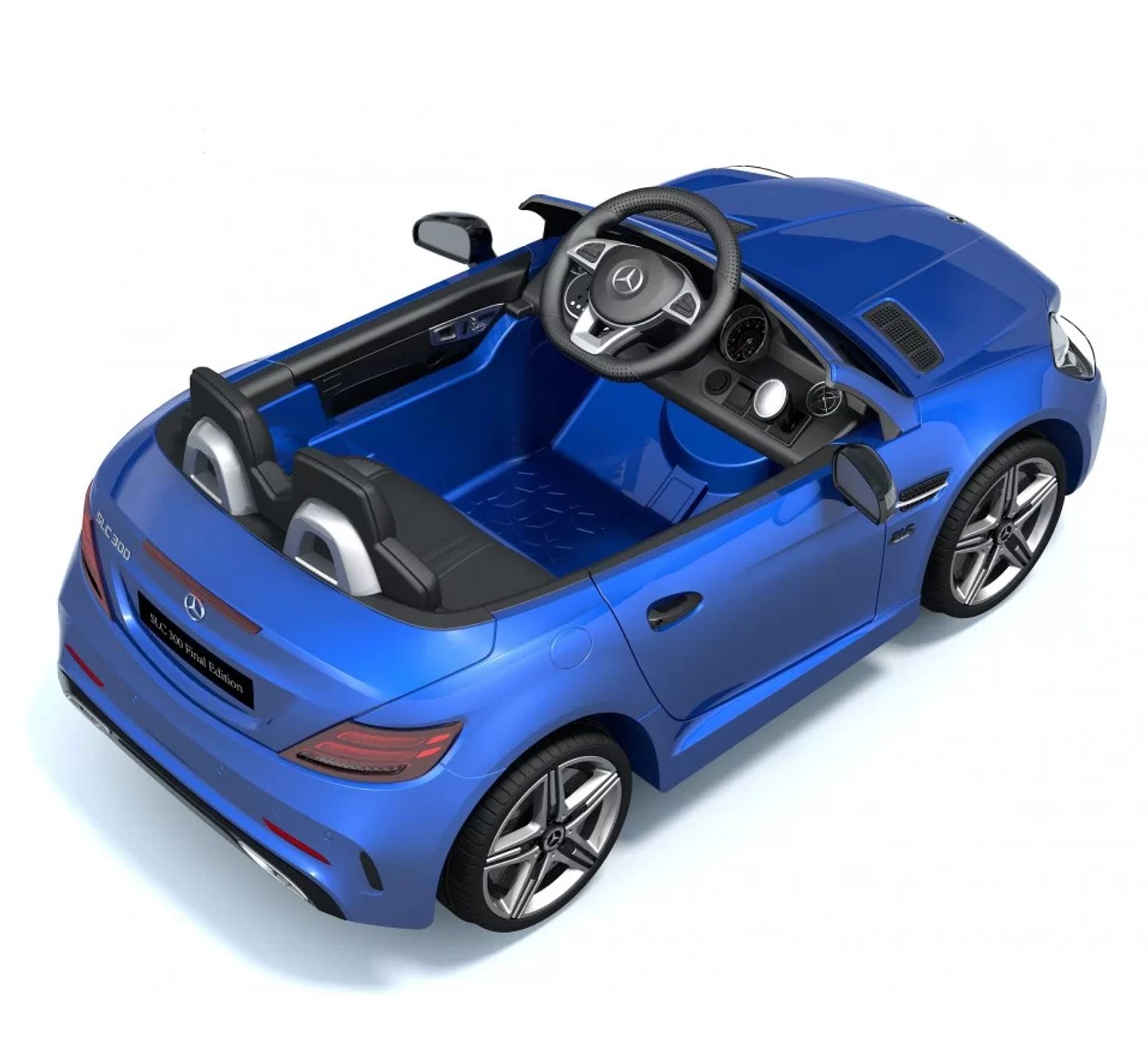 Ηλεκτροκίνητο Παιδικό Αυτοκίνητο Licensed Mercedes SLC 12V σε μπλε χρώμα