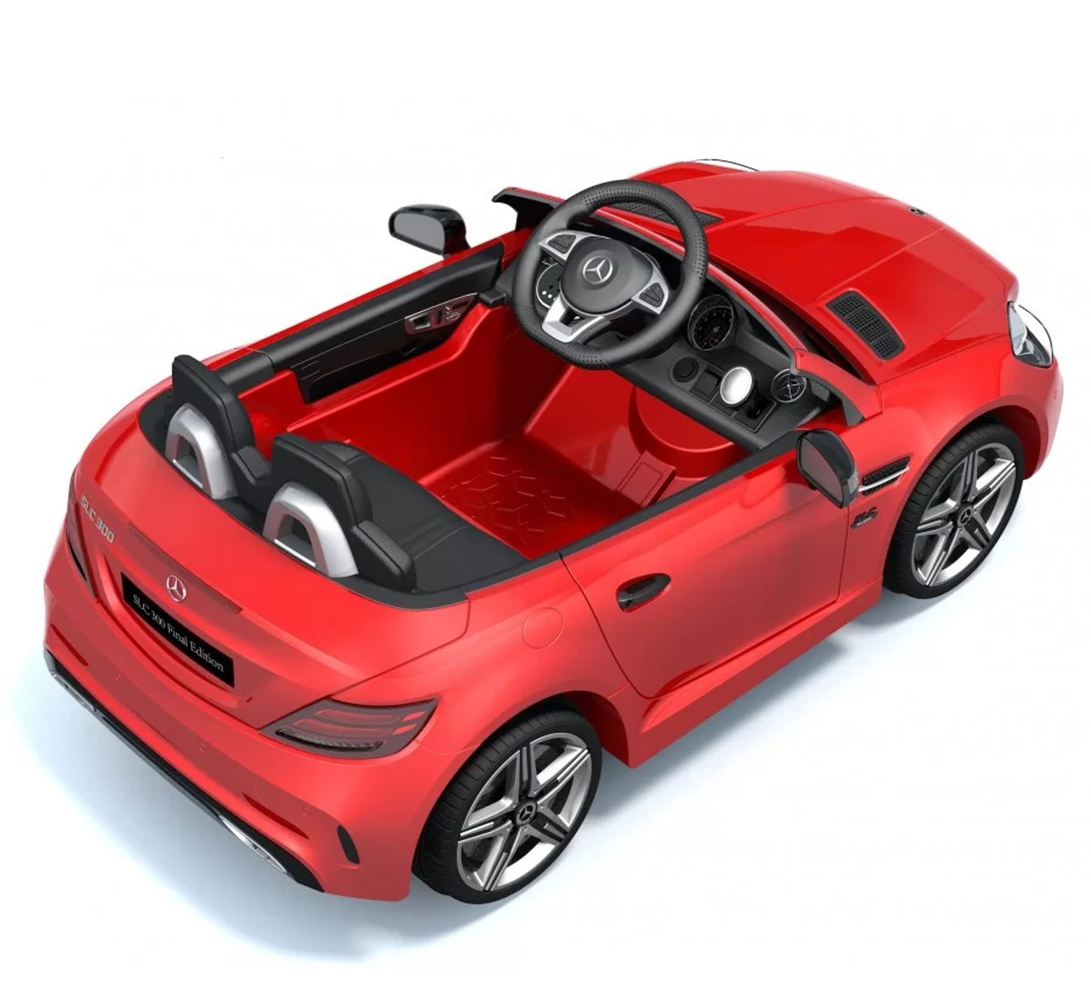 Ηλεκτροκίνητο Παιδικό Αυτοκίνητο Licensed Mercedes SLC 12V σε κόκκινο χρώμα