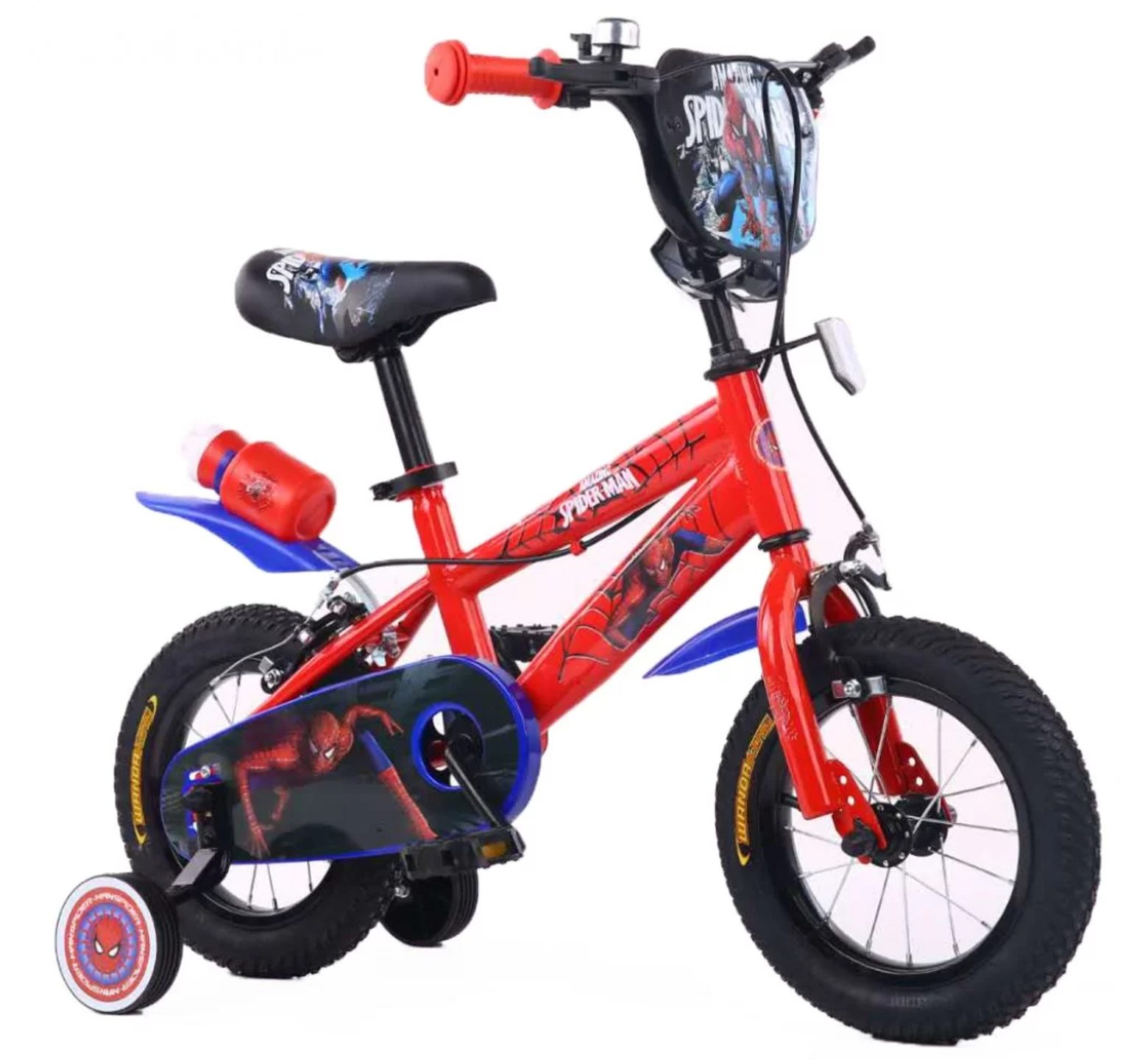Παιδικό ποδήλατο κόκκινο Spiderman