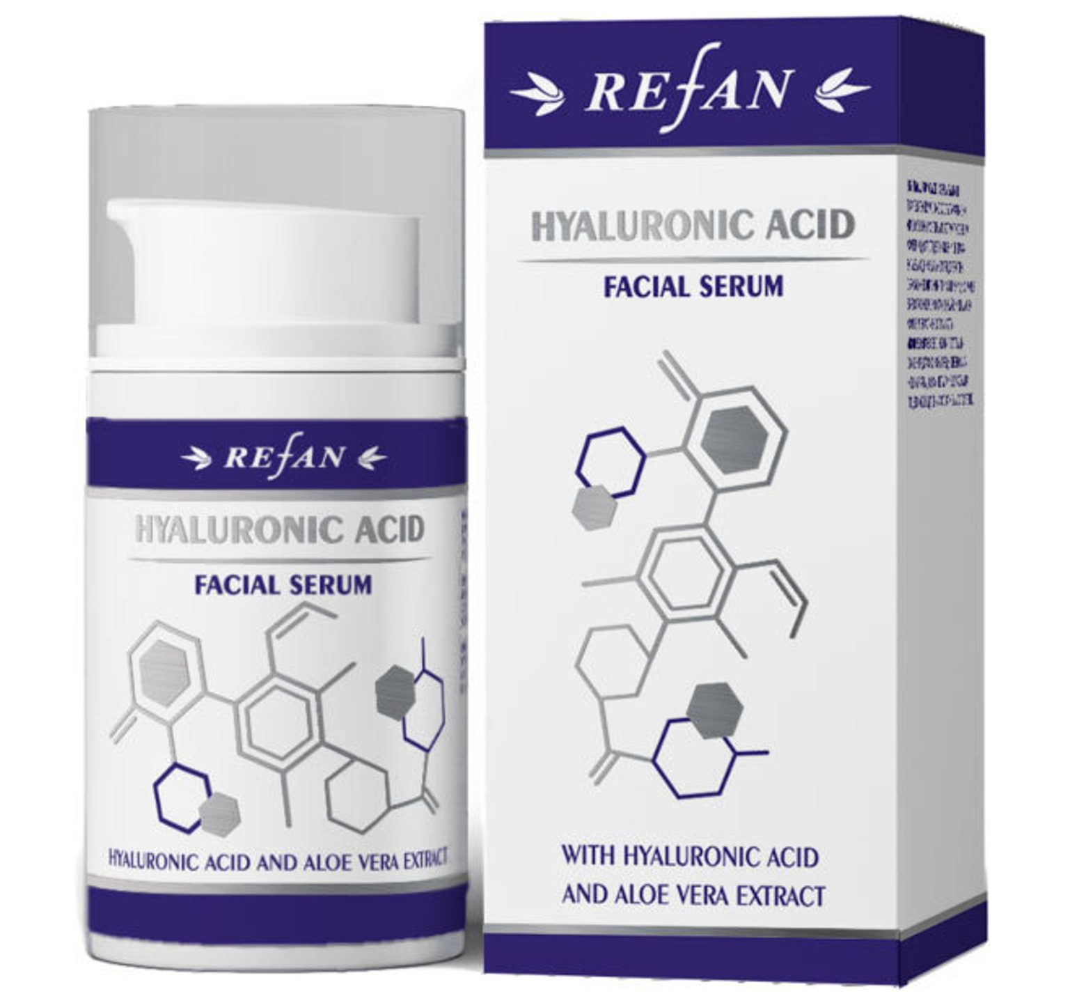 Refan serum προσώπου με υαλουρονικό οξύ 50 ml μειώνει λεπτές ρυτίδες και γραμμές