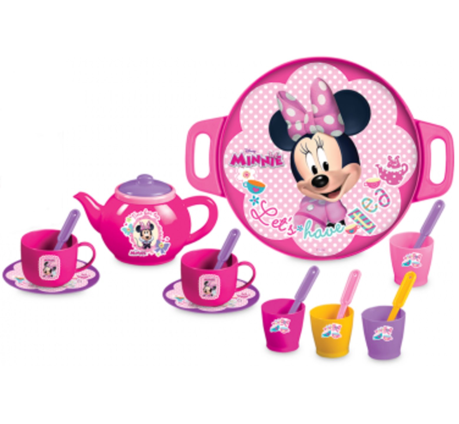 Σετ τσαγιού της Minnie Mouse με όλα τα παρελκόμενα σερβιρίσματος