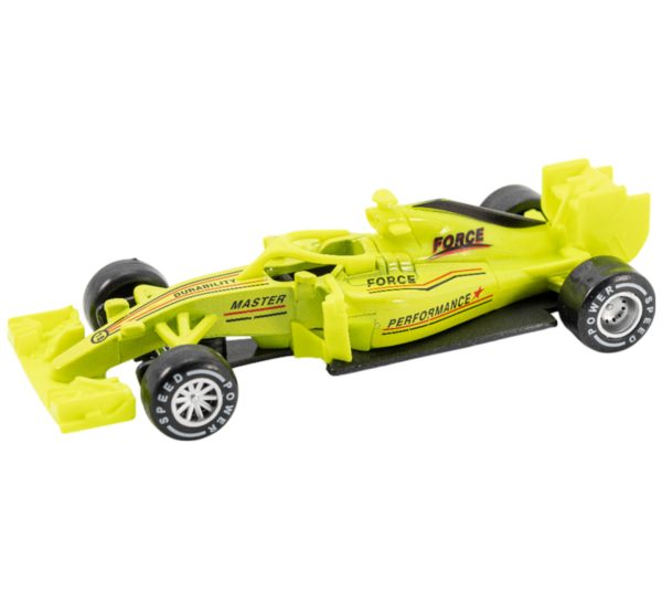 μεταλλική formula 1 μήκους 15εκ. με αυτοκούρδιστη κίνηση pullback