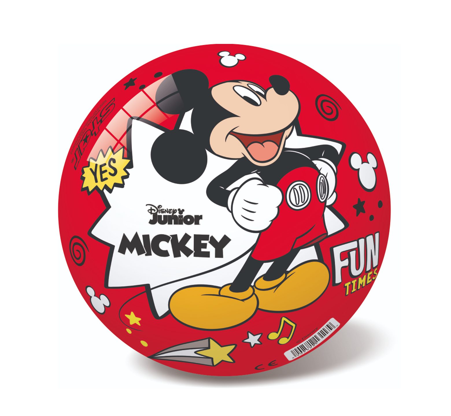 Μπάλα με τον Mickey Mouse πλαστική διαμέτρου 14εκ