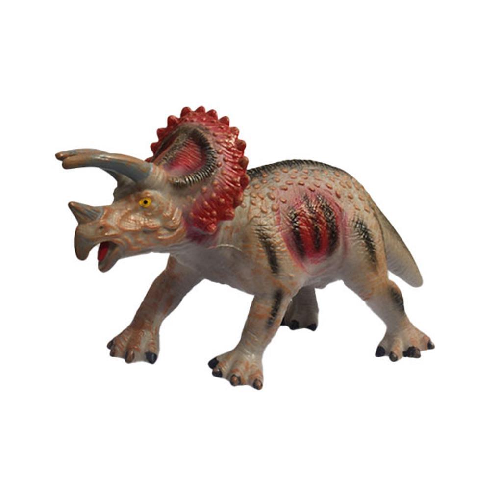 Δεινόσαυρος τρικεράτοψ 34εκ. μαλακός με ήχο