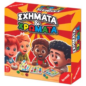 Επιτραπέζιο παιχνίδι χρώματα και σχήματα.