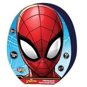 παζλ χρωματισμού Spiderman 2 όψεων 42 κομματιών