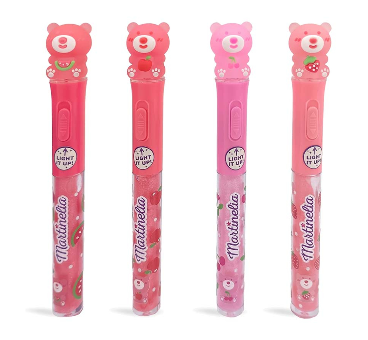 Lip Gloss με…φωτάκι που ανάβει και κάνει το αρκουδάκι φωτεινό