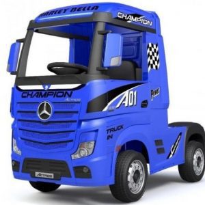 Ηλεκτροκίνητο φορτηγό Mercedes Benz Actros Licensed 12V σε μπλε χρώμα