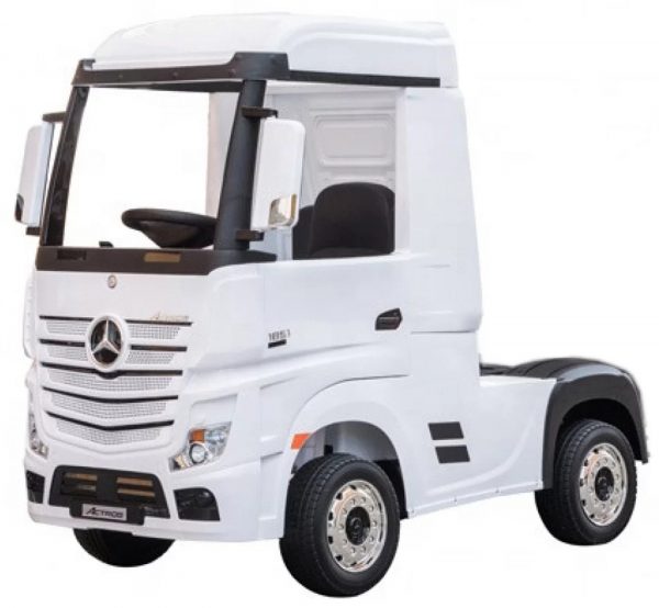Ηλεκτροκίνητο φορτηγό Mercedes Benz Actros Licensed 12V σε άσπρο χρώμα