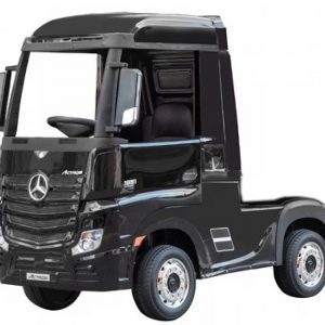 Ηλεκτροκίνητο φορτηγό Mercedes Benz Actros Licensed 12V σε μαύρο χρώμα