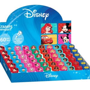 Σφραγίδα με 10 διαφορετικούς ήρωες της Disney