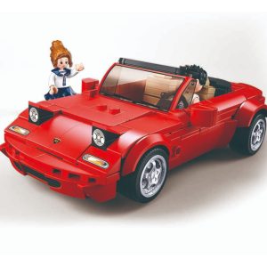 τουβλάκια Sluban κόκκινο cabrio MX5 αυτοκίνητο 264τμχ