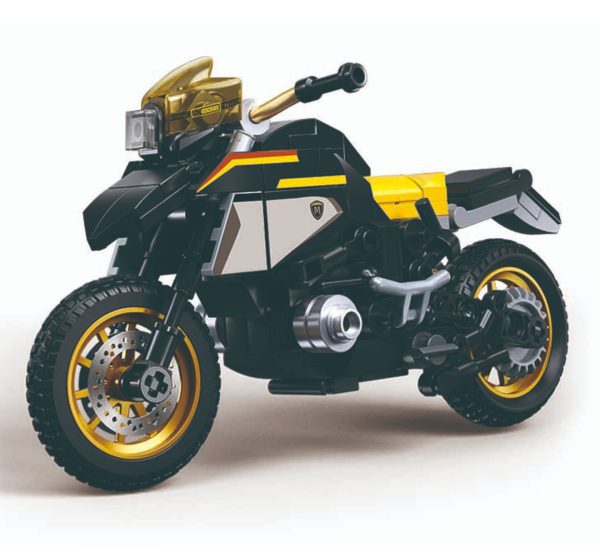 1132-1 τουβλάκια Sluban κίτρινη μηχανή R1250 GS 200τμχ
