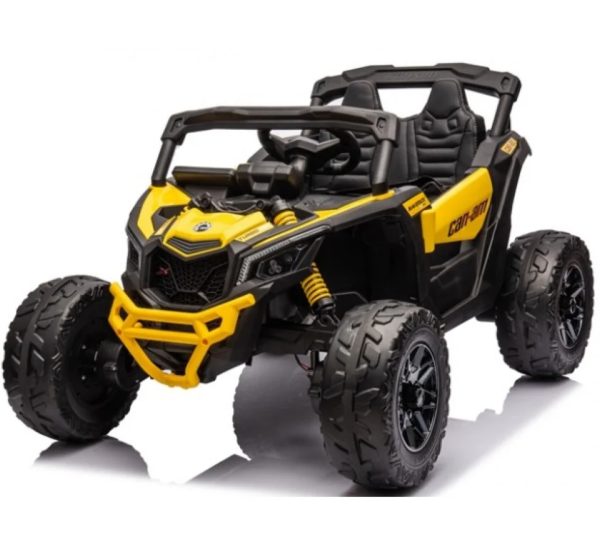 Ηλεκτροκίνητο Buggy Licensed Can Am Maverick 12Volt σε κίτρινο χρώμα