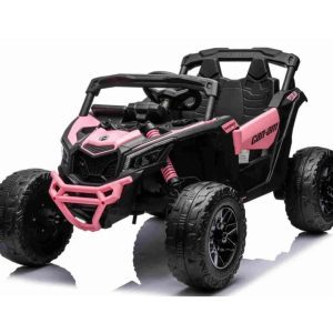 Ηλεκτροκίνητο Buggy Licensed Can Am Maverick 12Volt σε ροζ χρώμα