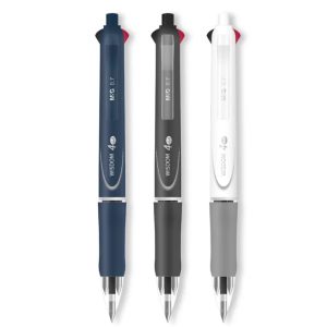 Στυλό gel με 4 χρώματα ballpoint (μπλε, κόκκινο, πράσινο, μαύρο), πάχος μύτης 0,7mm με συμπαγές σώμα και αυτόματο μηχανισμό