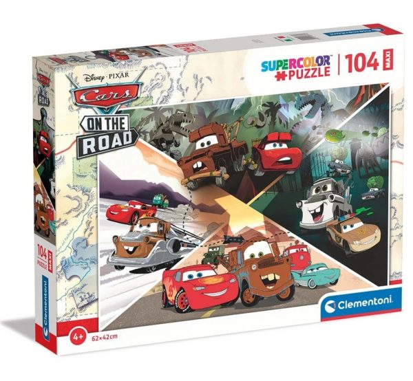 Παζλ Clementoni Disney 104 κομματιών Cars maxi