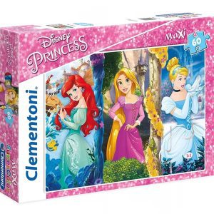 Παζλ 60 κομματιών με τις Disney Πριγκίπισσες maxi