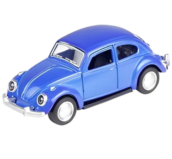 μεταλλικό αυτοκίνητο VW Beetle μοντέλο του 1967, κλίμακας 1:36 μήκους 12.5κ. με πόρτες που ανοίγουν