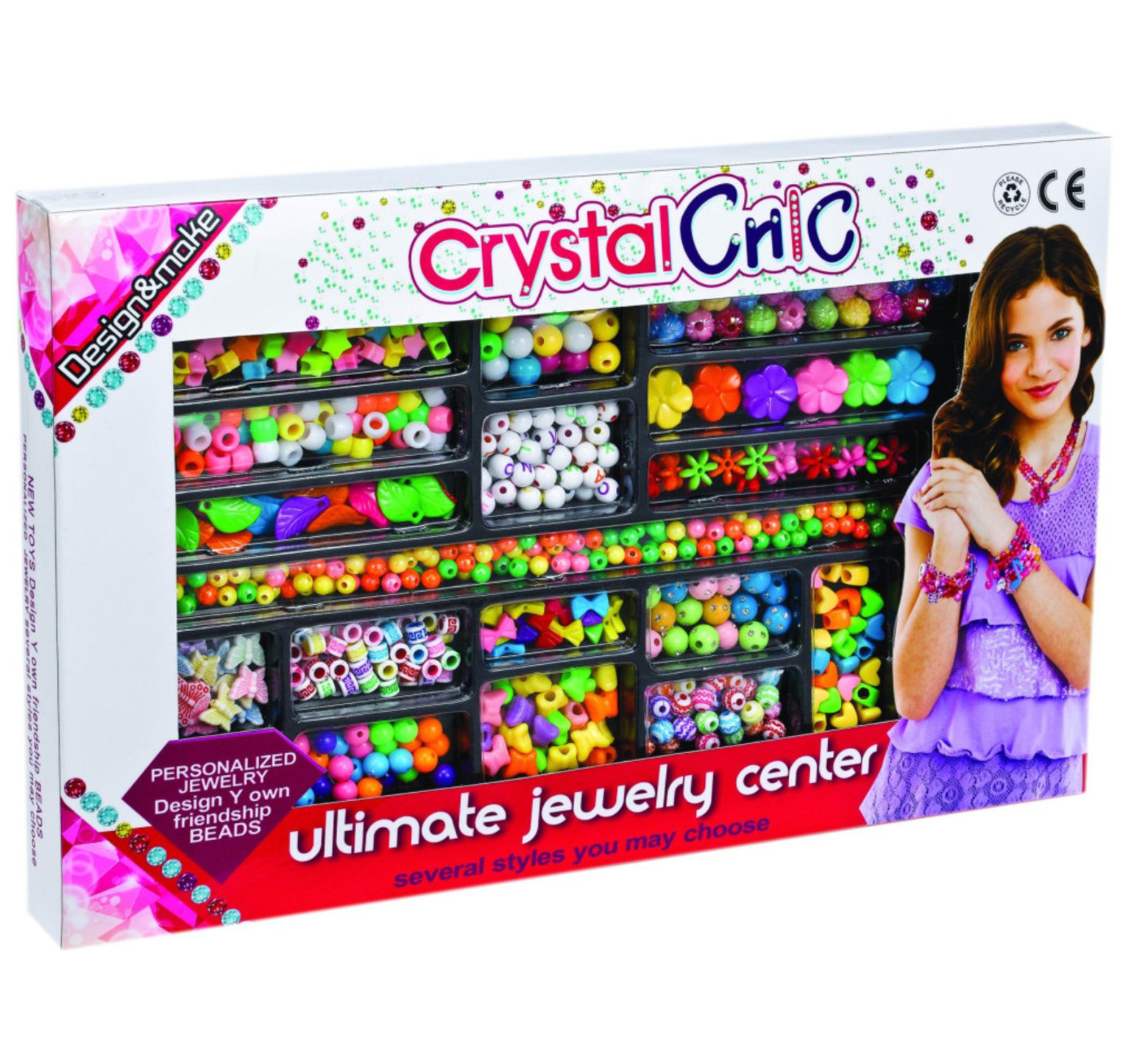 πολύχρωμες χάντρες σε όλα τα σχήματα και σχέδια κοριτσίστικες χαντροδημιουργίες