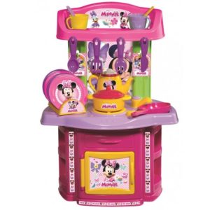 Kουζίνα μαγειρικής με σκεύη και αξεσουάρ Minnie Mouse