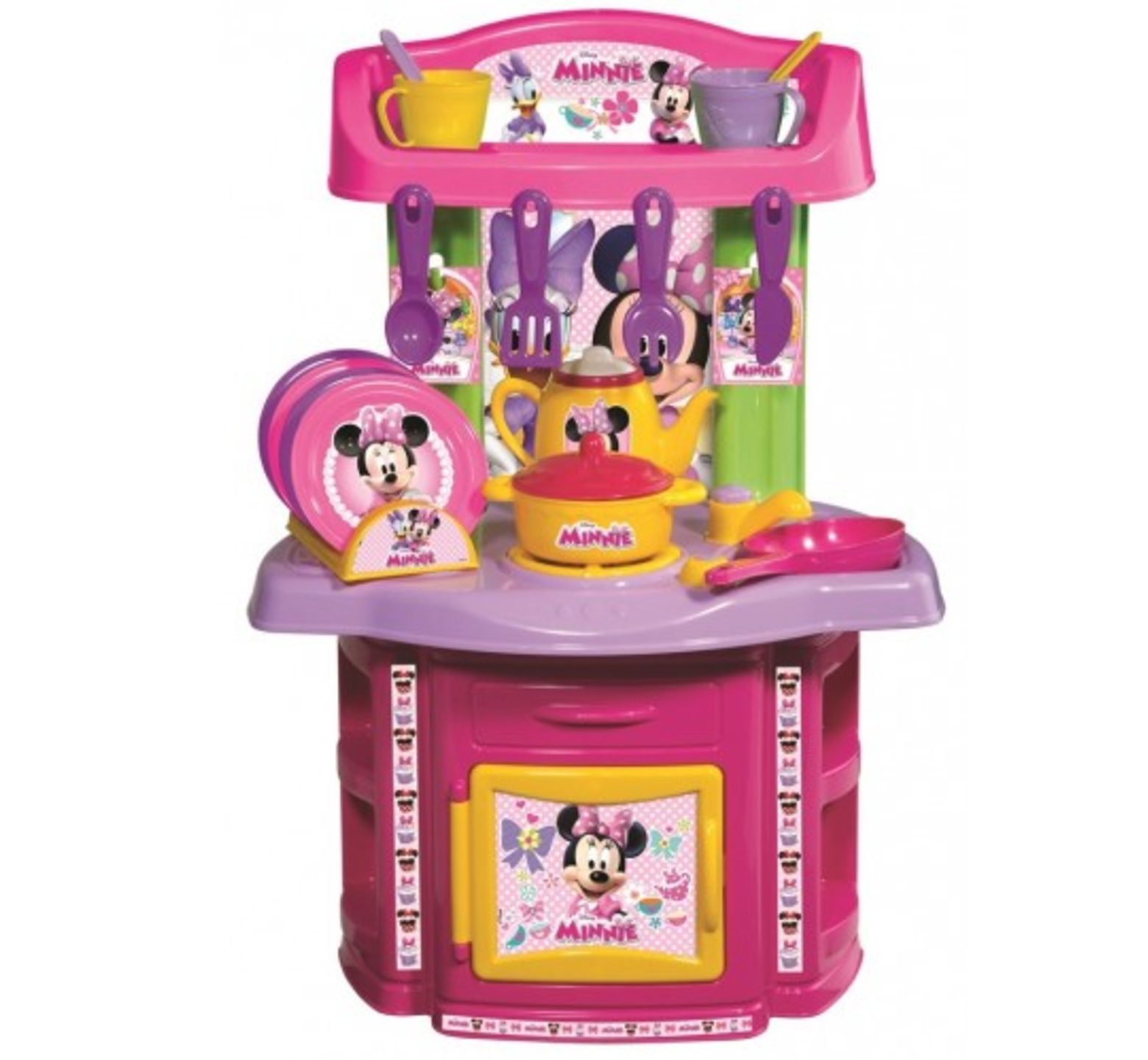 Kουζίνα μαγειρικής με σκεύη και αξεσουάρ Minnie Mouse