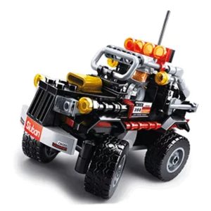 Τουβλάκια Sluban μαύρο off road τζιπ 158τμχ.