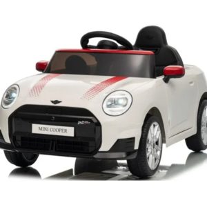 Ηλεκτροκίνητο αυτοκίνητο Licensed Mini Cooper S 12Volt σε άσπρο χρώμα