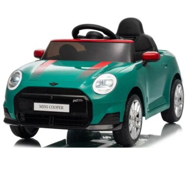 Ηλεκτροκίνητο αυτοκίνητο Licensed Mini Cooper S 12Volt σε πράσινο χρώμα