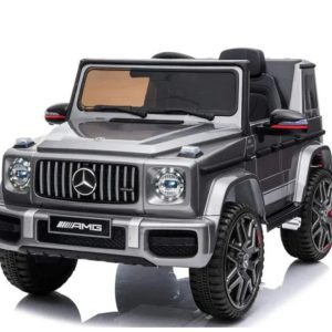 Ηλεκτροκίνητο τζιπ Mercedes Βenz G63 AMG 12Volt σε ασημί χρώμα