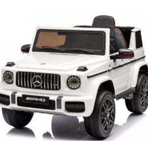 Ηλεκτροκίνητο τζιπ Mercedes Βenz G63 AMG 12Volt σε άσπρο χρώμα