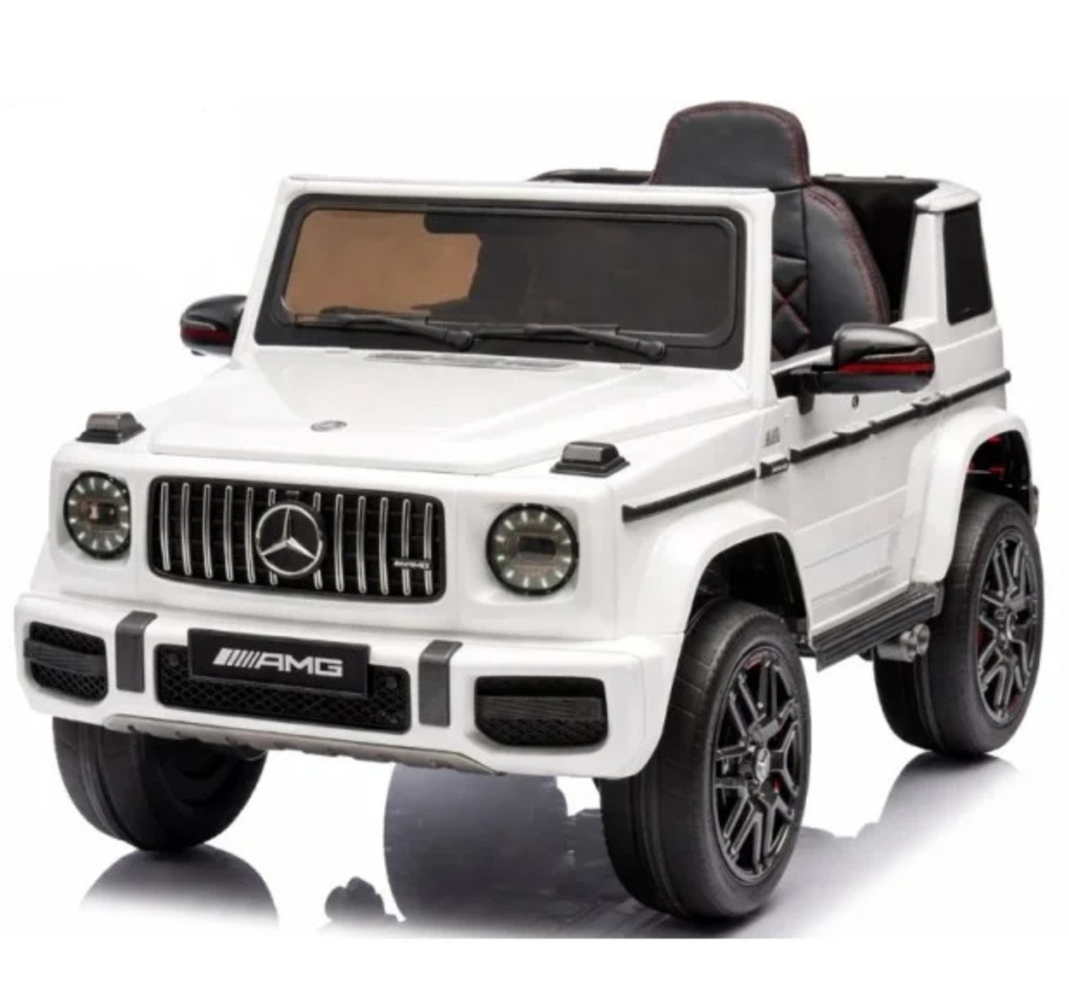 Ηλεκτροκίνητο τζιπ Mercedes Βenz G63 AMG 12Volt σε άσπρο χρώμα