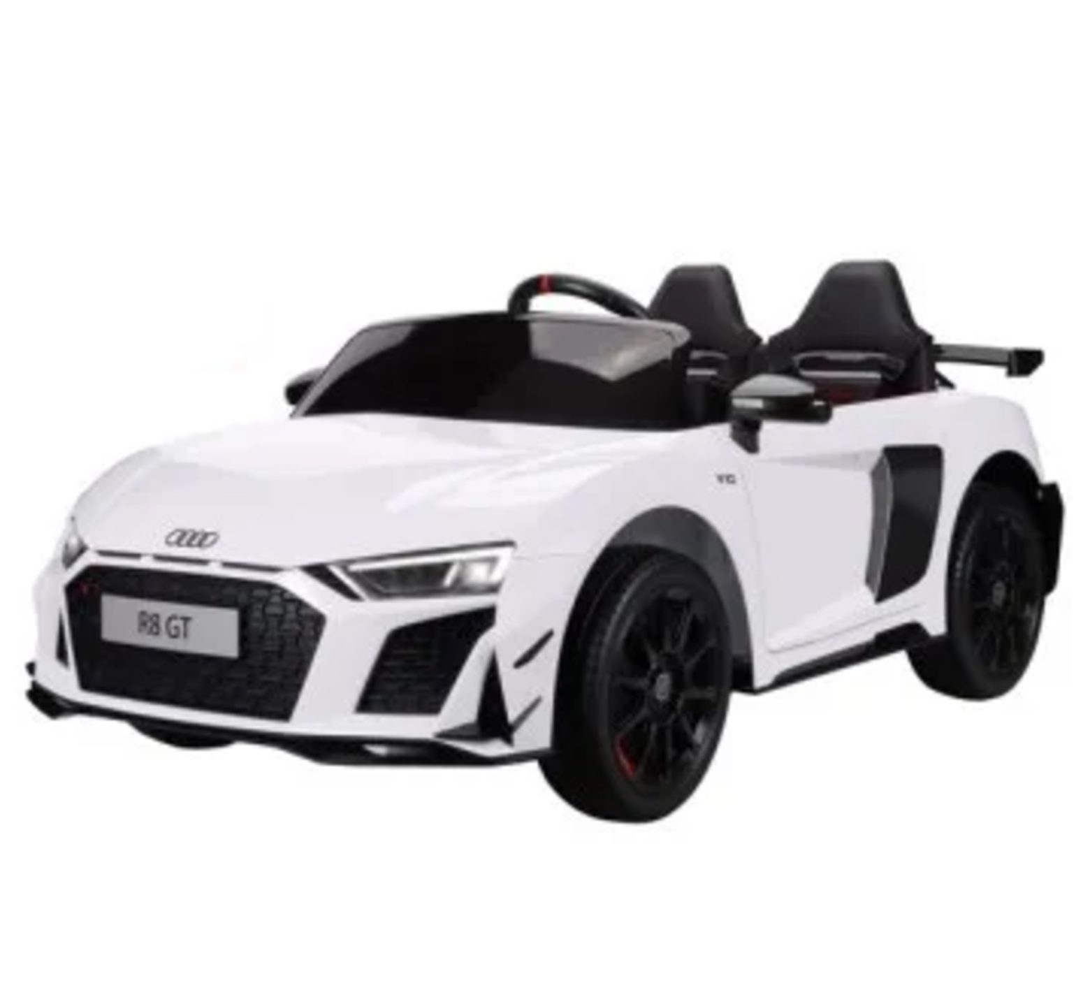 Ηλεκτροκίνητο αυτοκίνητο διθέσιο Licensed Audi R8 Coupe GT 12V σε άσπρο χρώμα
