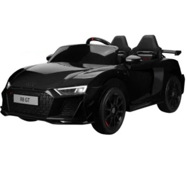 Ηλεκτροκίνητο αυτοκίνητο διθέσιο Licensed Audi R8 Coupe GT 12V σε μαύρο χρώμα