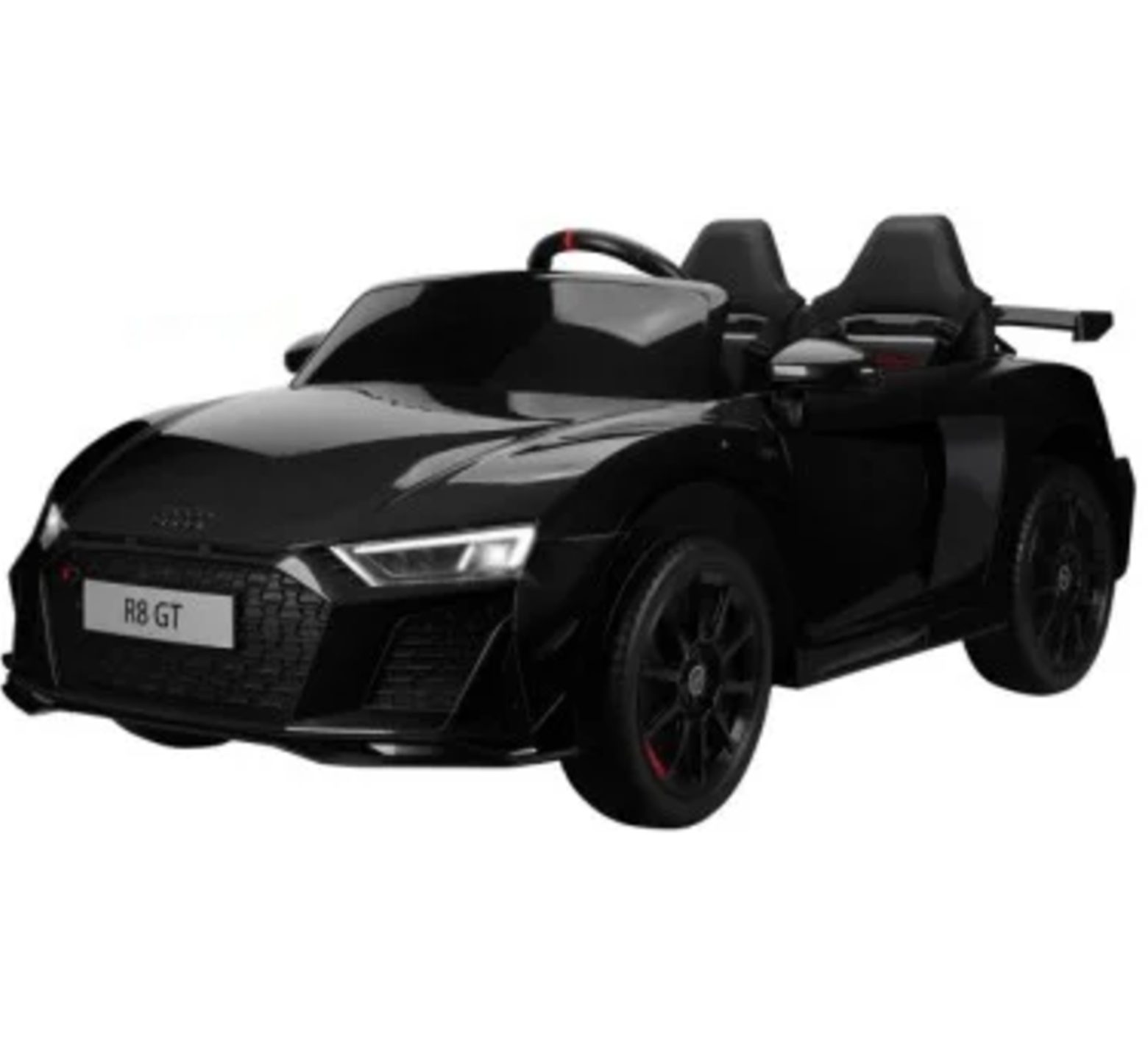 Ηλεκτροκίνητο αυτοκίνητο διθέσιο Licensed Audi R8 Coupe GT 12V σε μαύρο χρώμα