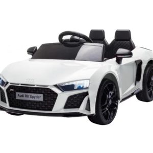 Ηλεκτροκίνητο αυτοκίνητο Licensed Audi R8 Spyder 12V σε άσπρο χρώμα