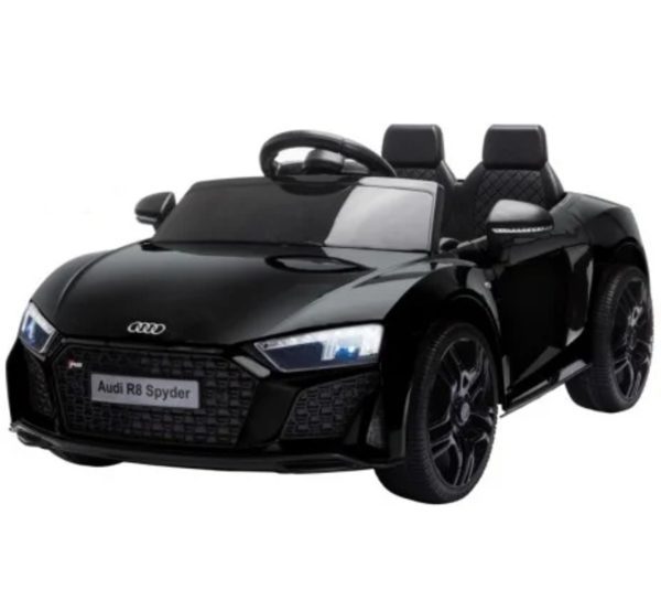 Ηλεκτροκίνητο αυτοκίνητο Licensed Audi R8 Spyder 12V σε μαύρο χρώμα