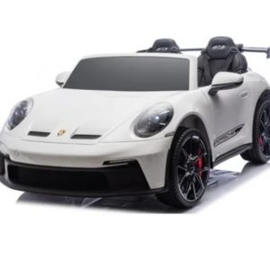 Ηλεκτροκίνητο αυτοκίνητο διθέσιο Licensed Porsche 911 GT3 24V σε άσπρο χρώμα
