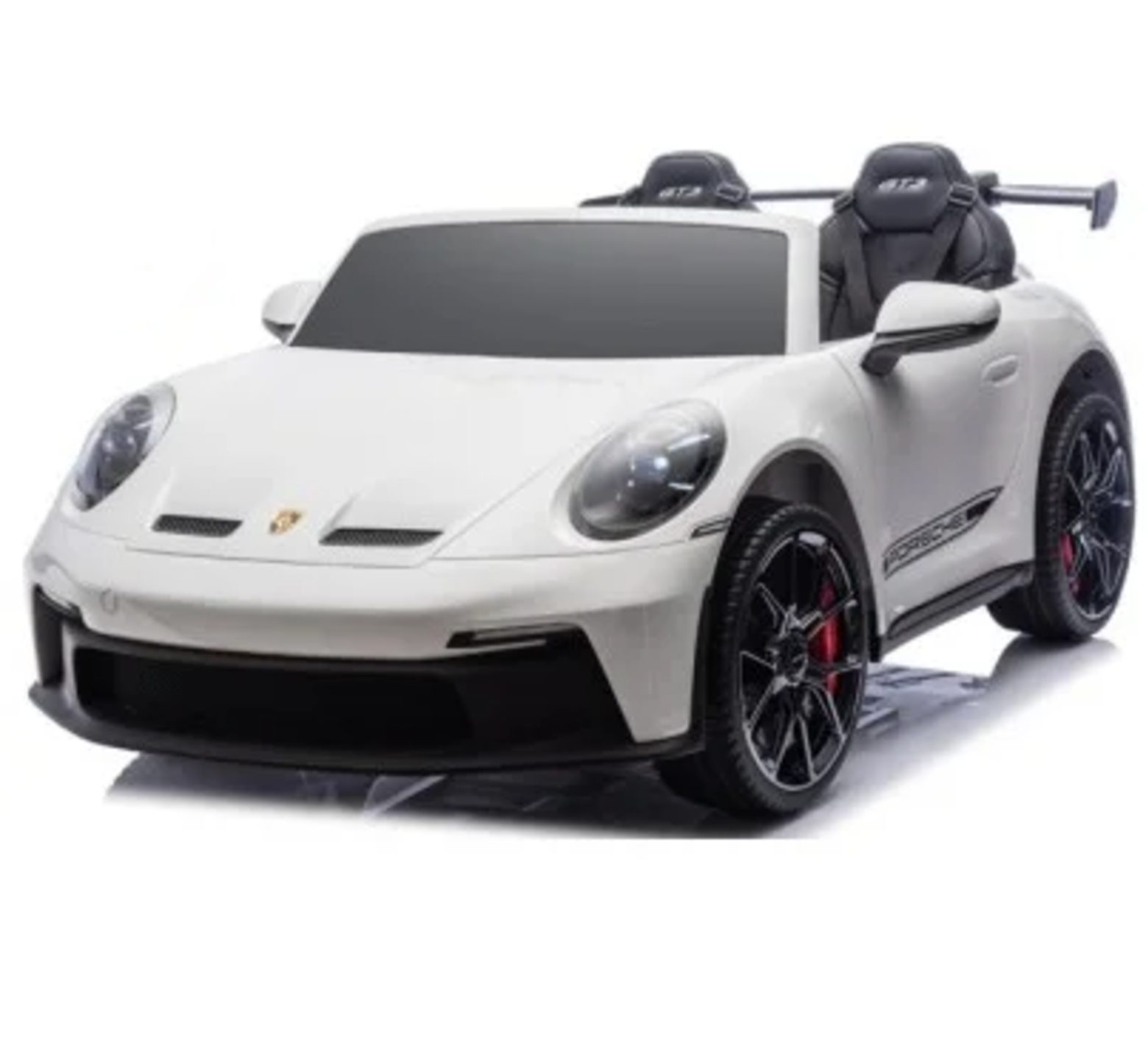 Ηλεκτροκίνητο αυτοκίνητο διθέσιο Licensed Porsche 911 GT3 24V σε άσπρο χρώμα