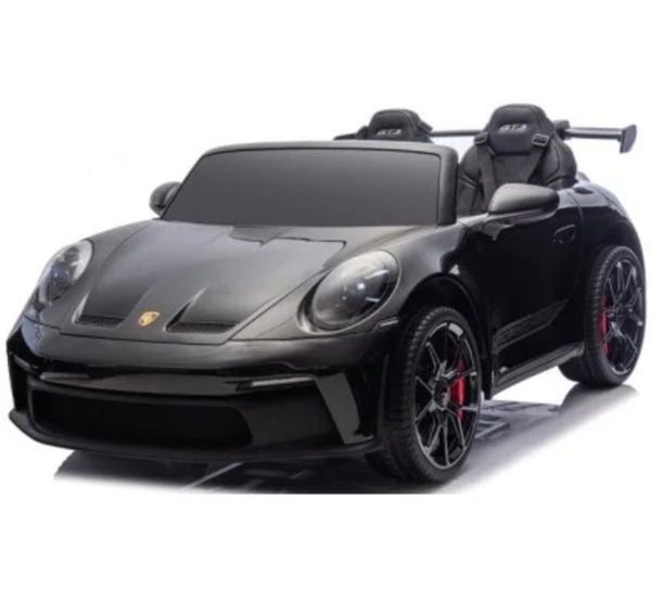 Ηλεκτροκίνητο αυτοκίνητο διθέσιο Licensed Porsche 911 GT3 24V σε μαύρο χρώμα