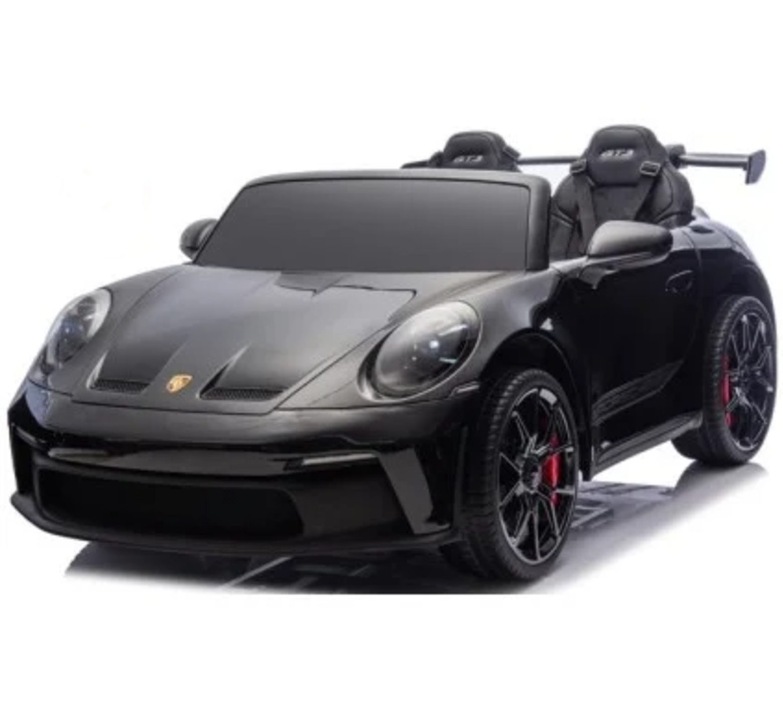 Ηλεκτροκίνητο αυτοκίνητο διθέσιο Licensed Porsche 911 GT3 24V σε μαύρο χρώμα